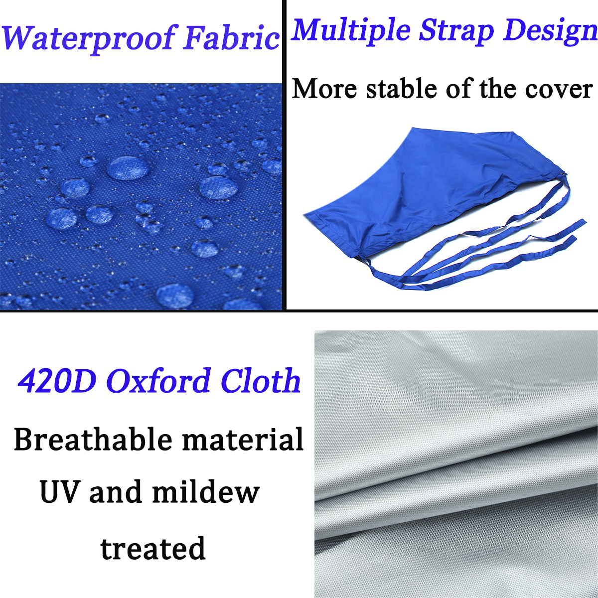 10-11ft-35m-420D-Sail-Cover-Mainsail-Maine-Boom-Cover-Waterproof-Fabric-Blue-1794684