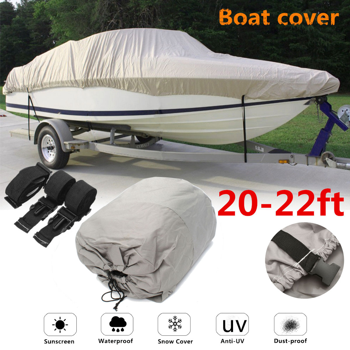 20-21-22-600D-Waterproof-Heavy-Duty-Speedboat-Boat-Cover-Fish-Ski-V-Hull-1523290