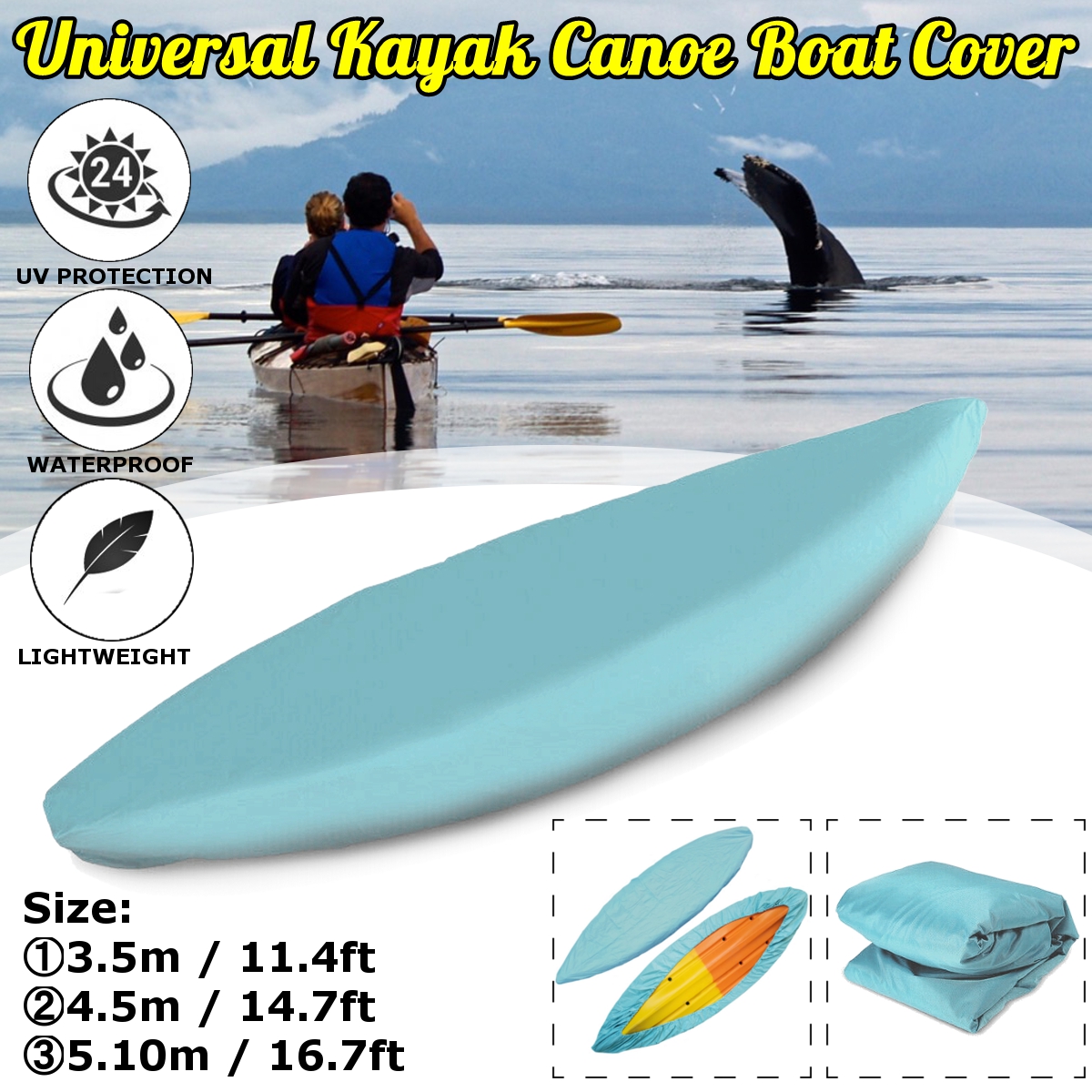 210D-35M45M51M-Boat-Kayak-Cover-Canoe-Dust-Rain-Waterproof-UV-Resistant-Blue-1698022