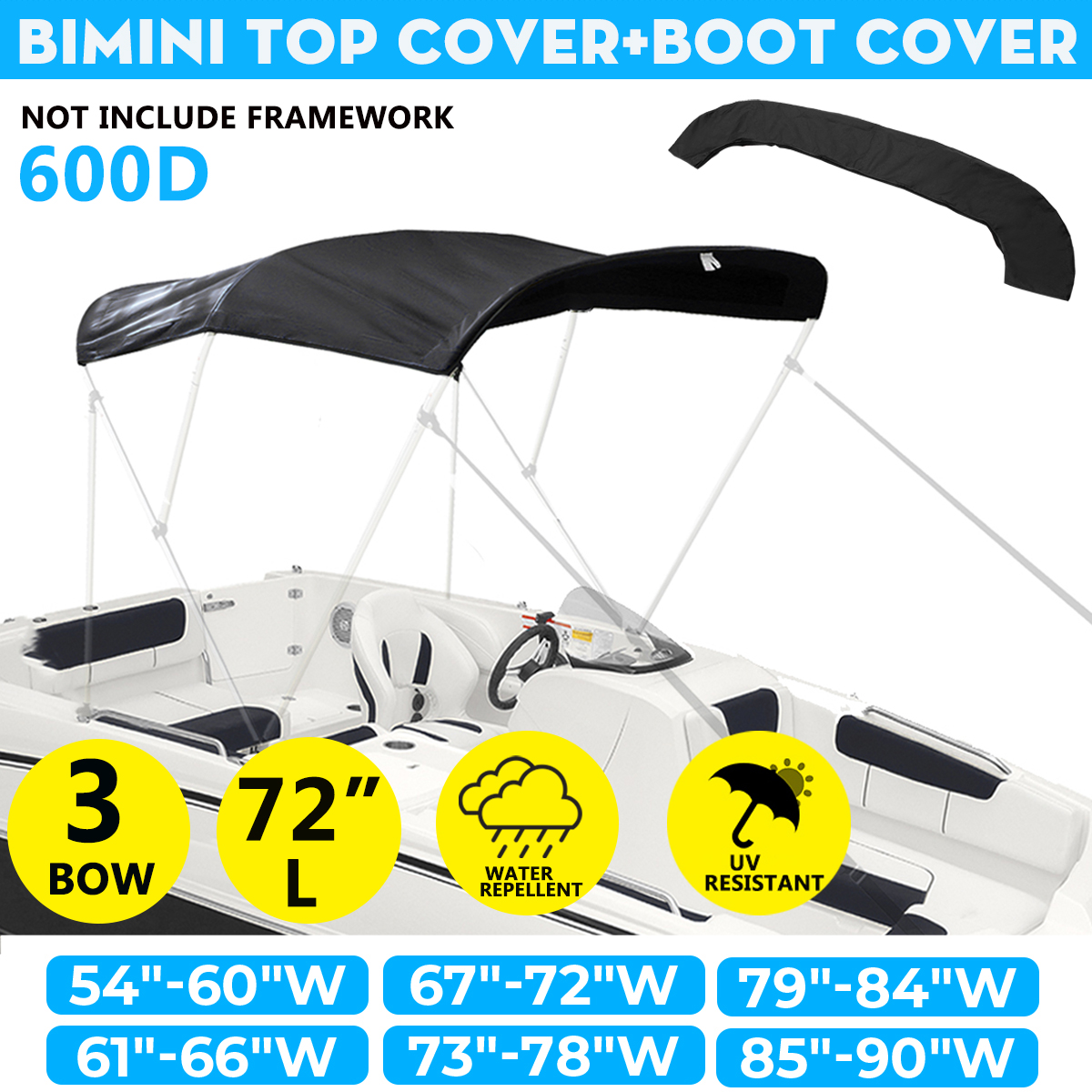 600D-3-Bow-Bimini-Top-Replacement-Canvas-Cover-with-Boot-without-Frame-Black-1807432
