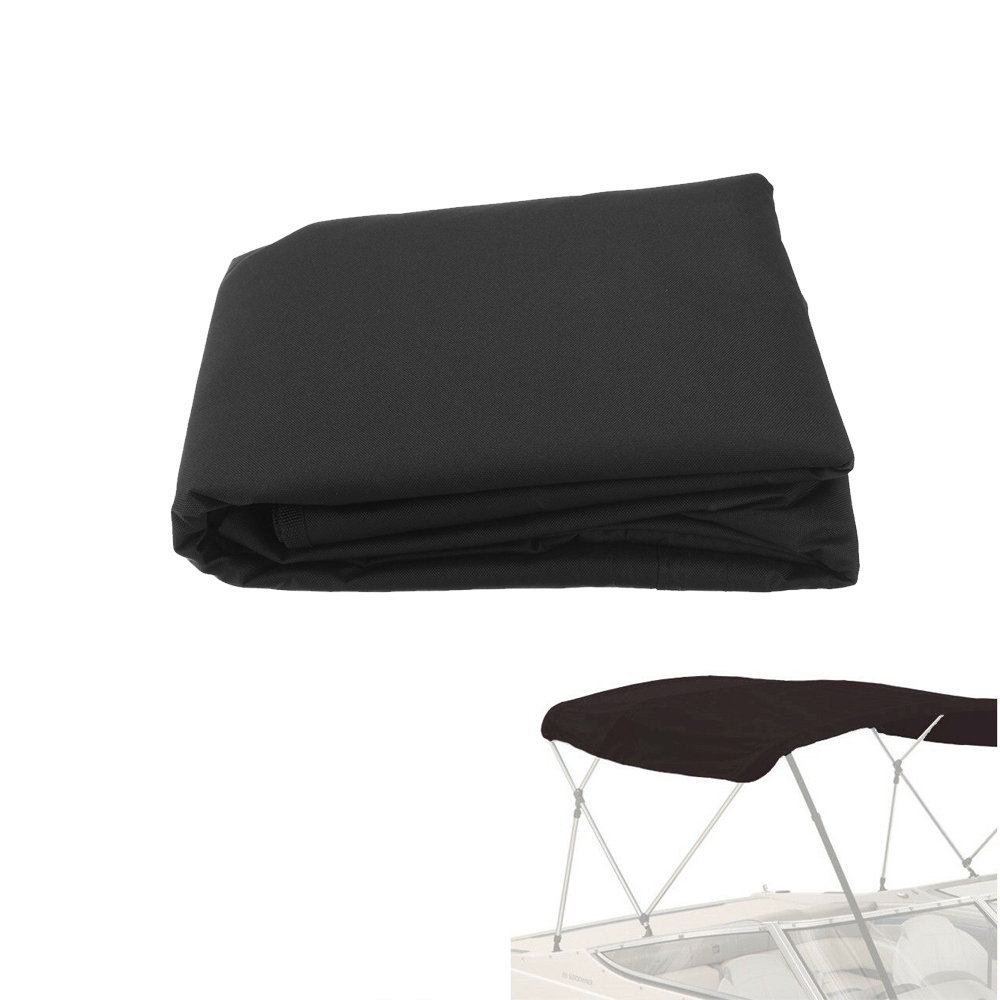Boat-Pontoon-4-Bow-Bimini-Top-Replacement-Canvas-with-Zippered-Pockets-No-Frame-1807431