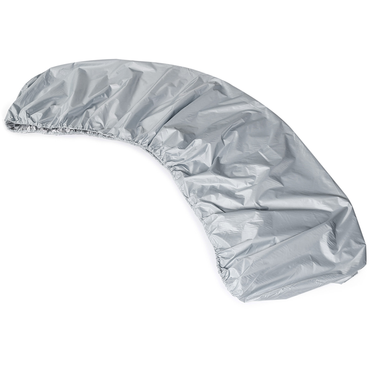Kayak-Cover-with-Adjustable-Bottom-Straps-UV-Resistant-Dust-Shield-Silver-For-Hydra-Creek-1703174