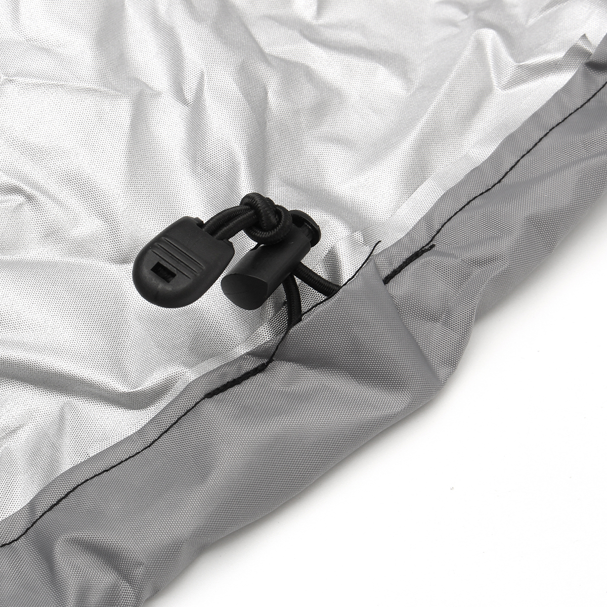 Kayak-Cover-with-Adjustable-Bottom-Straps-UV-Resistant-Dust-Shield-Silver-For-Hydra-Creek-1703174