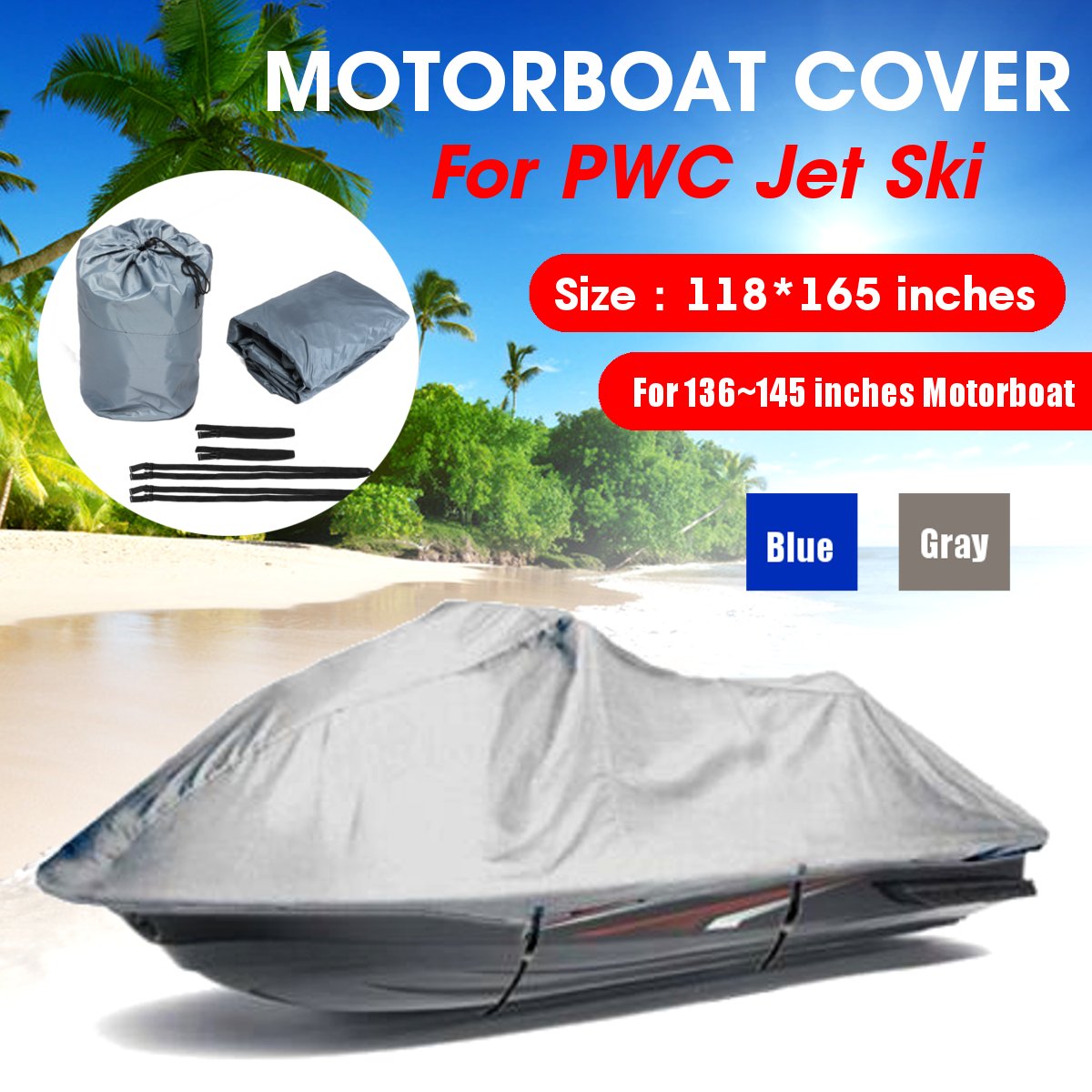 Motorboat-Jet-Ski-Personal-Watercraft-Cover-Waterproof-136-145inch-1570368