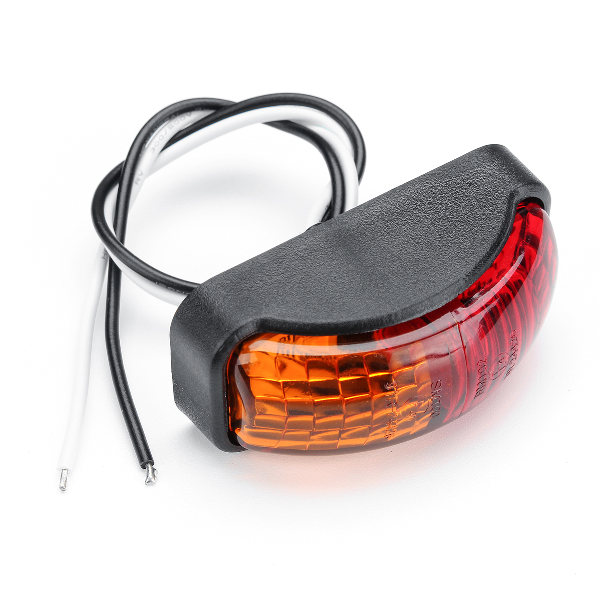 10V-30V-2-SMD-LED-Side-Marker-Light-Red-Amber-E4-Lamp-For-Truck-Trailer-Van-Boat-1758163