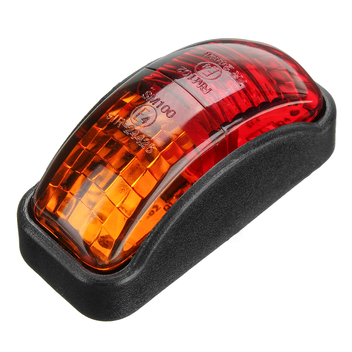 10V-30V-2-SMD-LED-Side-Marker-Light-Red-Amber-E4-Lamp-For-Truck-Trailer-Van-Boat-1758163