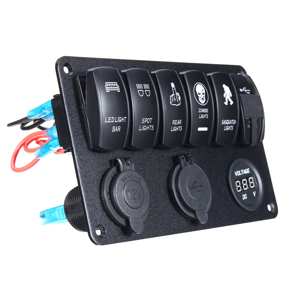 12-24V-6-Gang-LED-Rocker-Switch-Panel-USB-Charger-Voltmeter-Circuit-Breaker-For-Motorcycle-Car-Boat-1281103