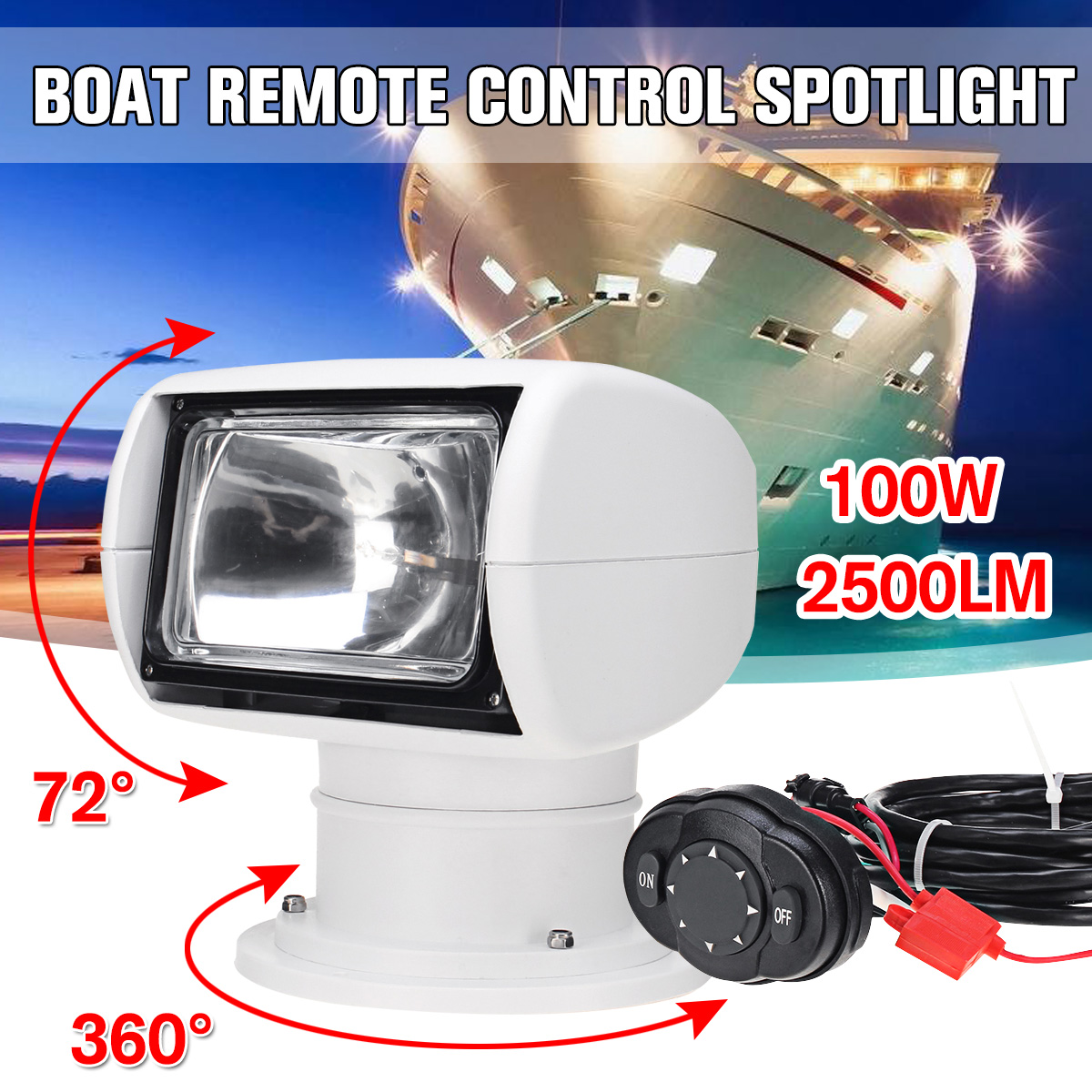 12V-100W-Boat-Remote-Control-Spotlight-Truck-Car-Marine-Remote-Searchlight-1535538