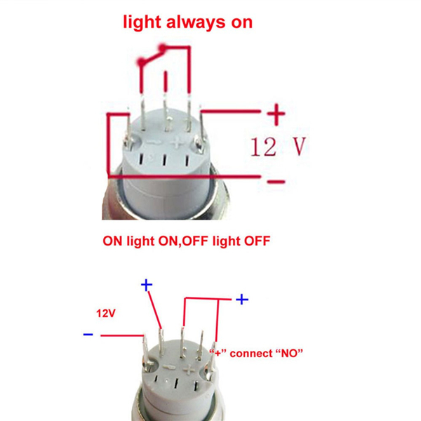 12V-16mm-Car-Boat-LED-Light-Momentary-Horn-Button-Switch-3-Color-1030269