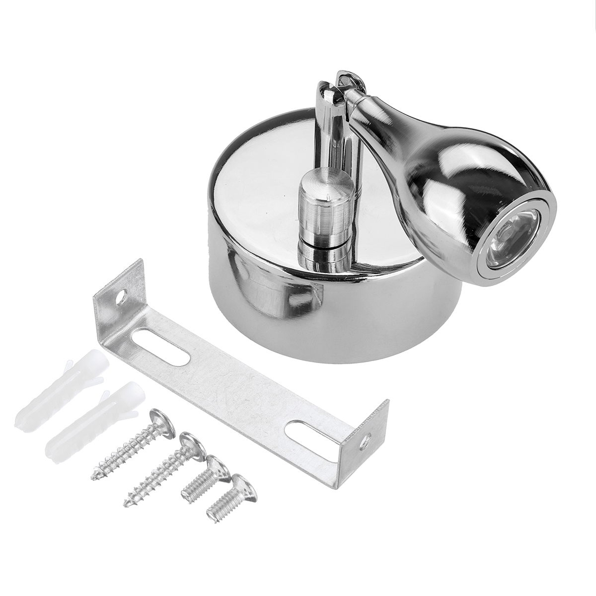 12V-1W-Dimming-Wall-Lamp-LED-Reading-Spot-Light-RV-Boat-Caravan-Motorhome-Bedside-1556697