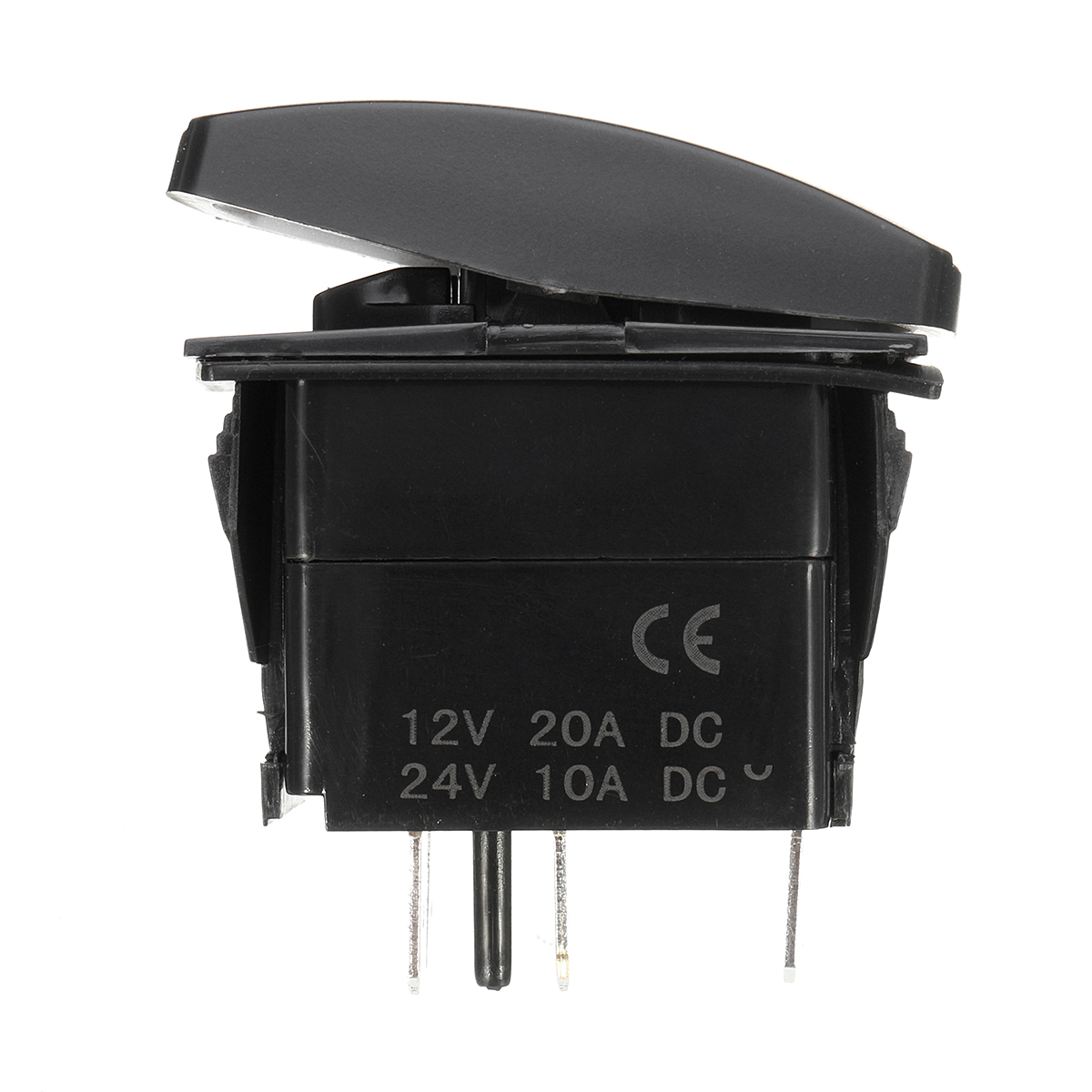 12V-20A-5-Pin-Rocker-Switch-FAN-OVERRIDE-ONOFF-Waterproof-Laser-LED-Push-Button-1703413