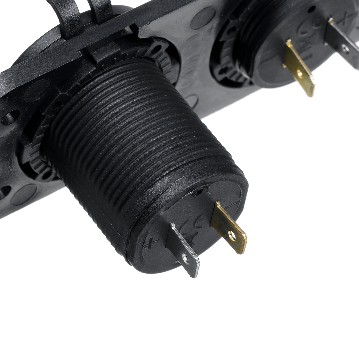 12V-2121A-Blue-LED-Rocker-Switch-Panel-Dual-USB-Charger-Power-Socket-Voltmeter-Voltage-Display-For-C-1761906