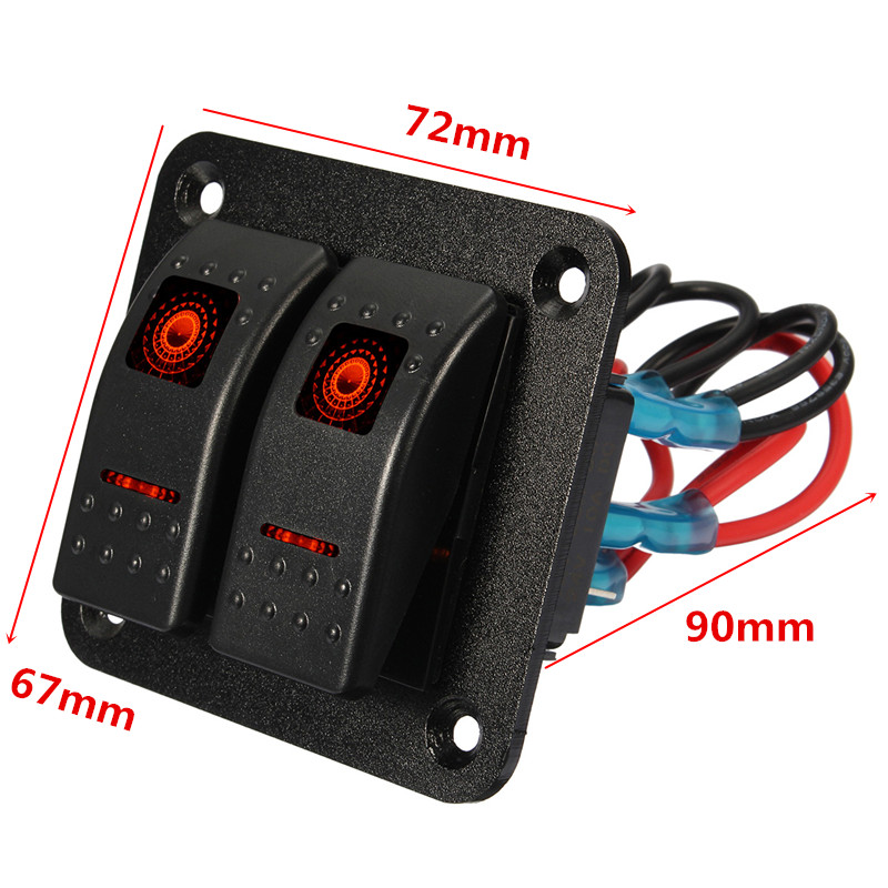 12V-24V-2-Gang-IP65-Waterproof-LED-Car-Marine-Truck-Boat-RV-Rocker-Switch-Panel-1426858