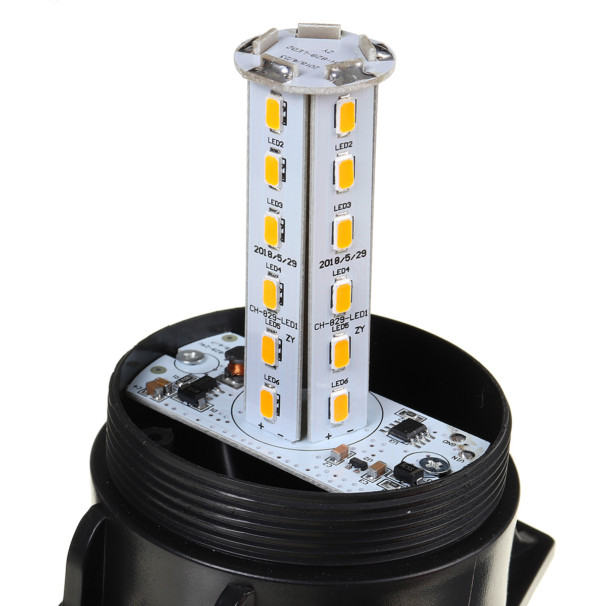 12V-24V-30-LED-5730-Rotating-Flashing-Amber-Beacon-Flexible-Tractor-Warning-Light-For-ATV-Boat-Truck-1671197