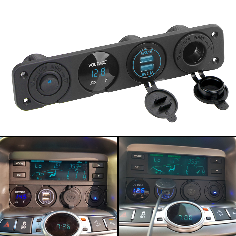 12V-24V-4-in-1-Switch-Panel-Dual-USB-Charger-Digital-Voltmeter-Waterproof-Socket-ON-OFF-Rocker-Switc-1788926
