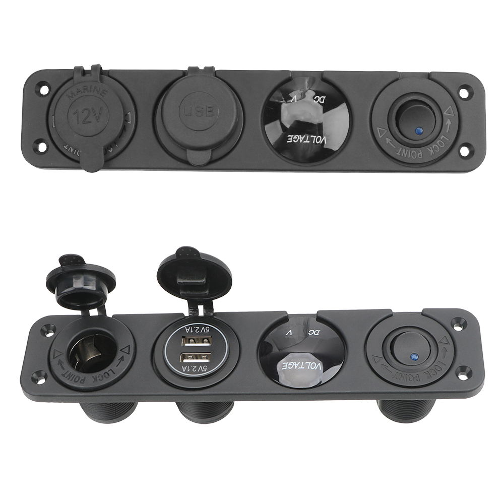 12V-24V-4-in-1-Switch-Panel-Dual-USB-Charger-Digital-Voltmeter-Waterproof-Socket-ON-OFF-Rocker-Switc-1788926