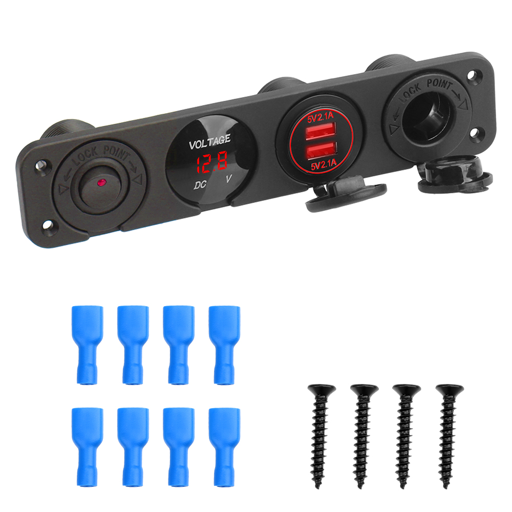 12V-24V-4-in-1-Switch-Panel-Dual-USB-Charger-Digital-Voltmeter-Waterproof-Socket-ON-OFF-Rocker-Switc-1788926