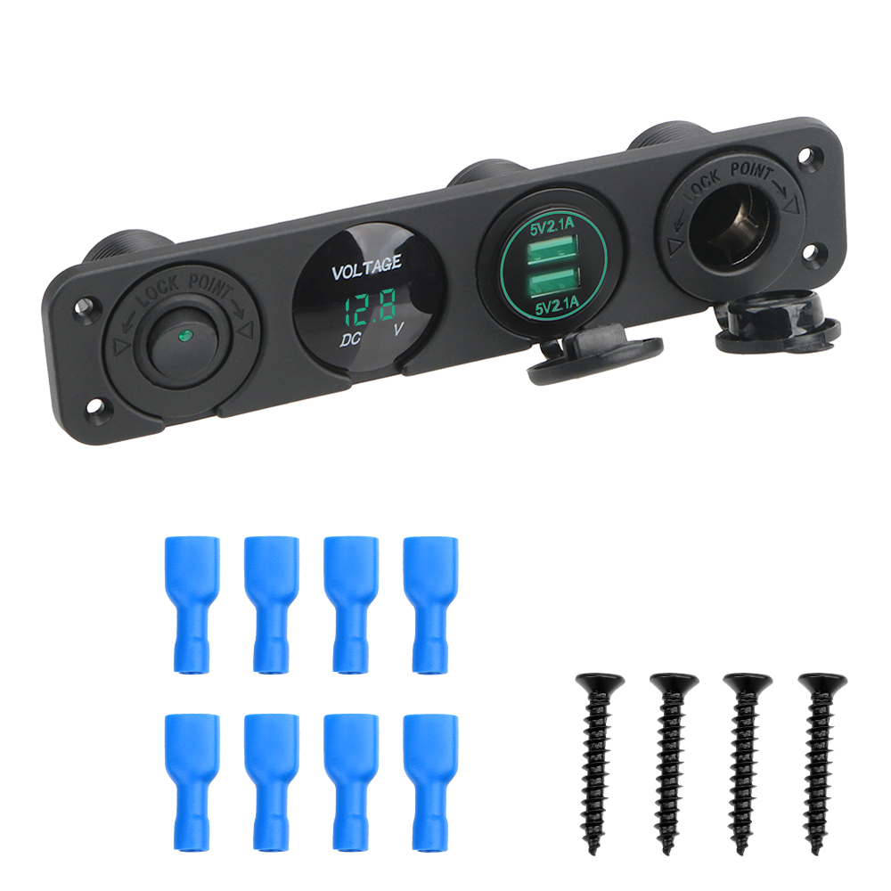 12V-24V-4-in-1-Switch-Panel-Dual-USB-Charger-Digital-Voltmeter-Waterproof-Socket-ON-OFF-Rocker-Switc-1788926
