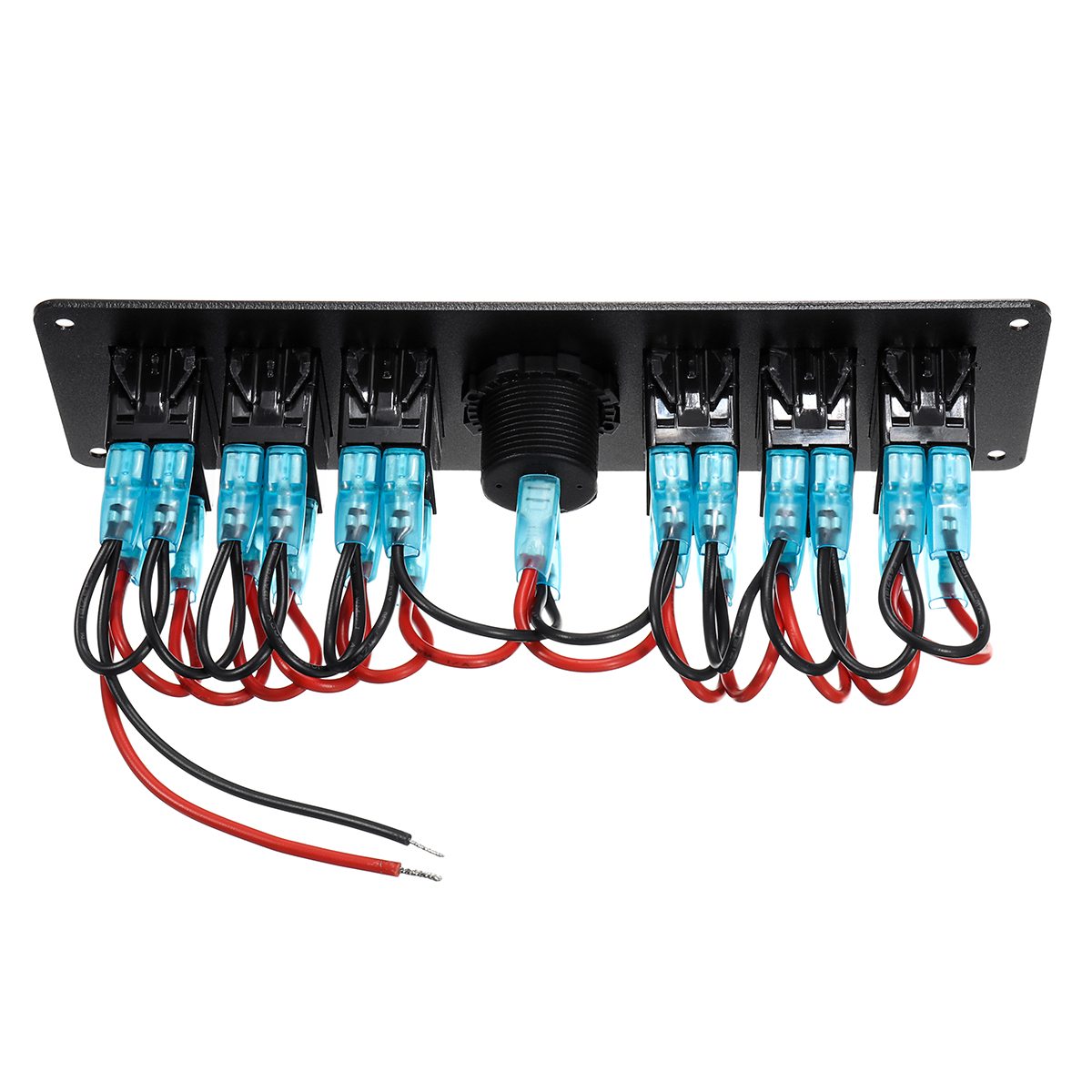 12V-24V-6-Gang-LED-Digital-Voltmeter-Marine-Ignition-Toggle-Rocker-Switch-Panel-1545113
