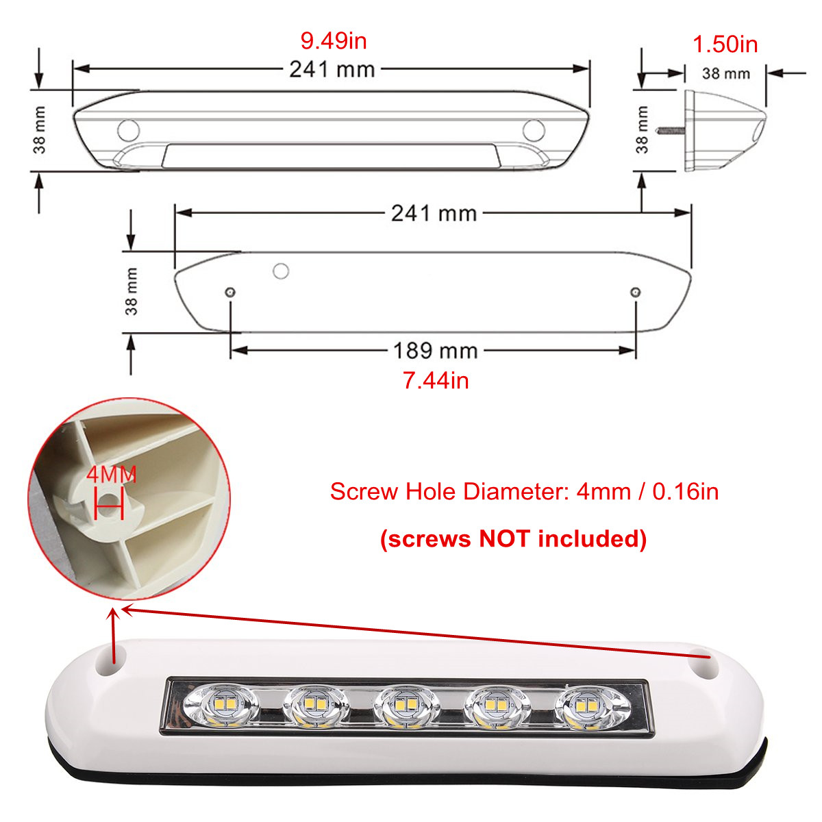 12V-24V-8W-LED-Interior-Ceiling-Tail-Light-For-Caravan-Truck-Trailer-RV-Boat-Fixtures-Waterproof-1632312