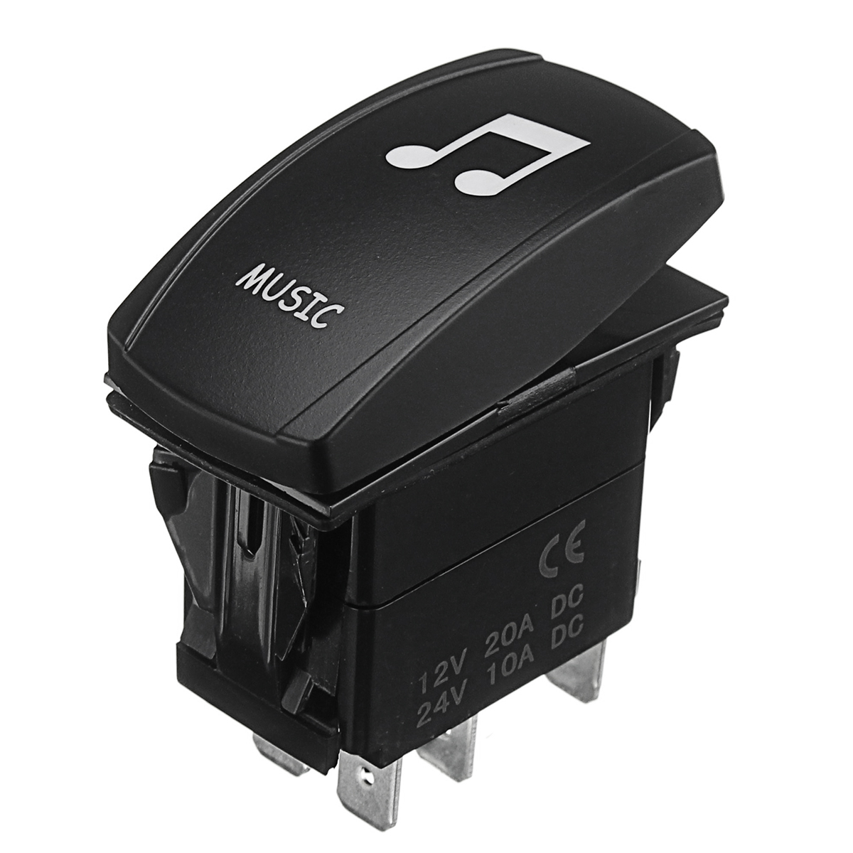 12V-24V-Dash-ON-OFF-Rocker-Switch-Blue-Red-Dual-LED-Light-Car-Marine-1761477