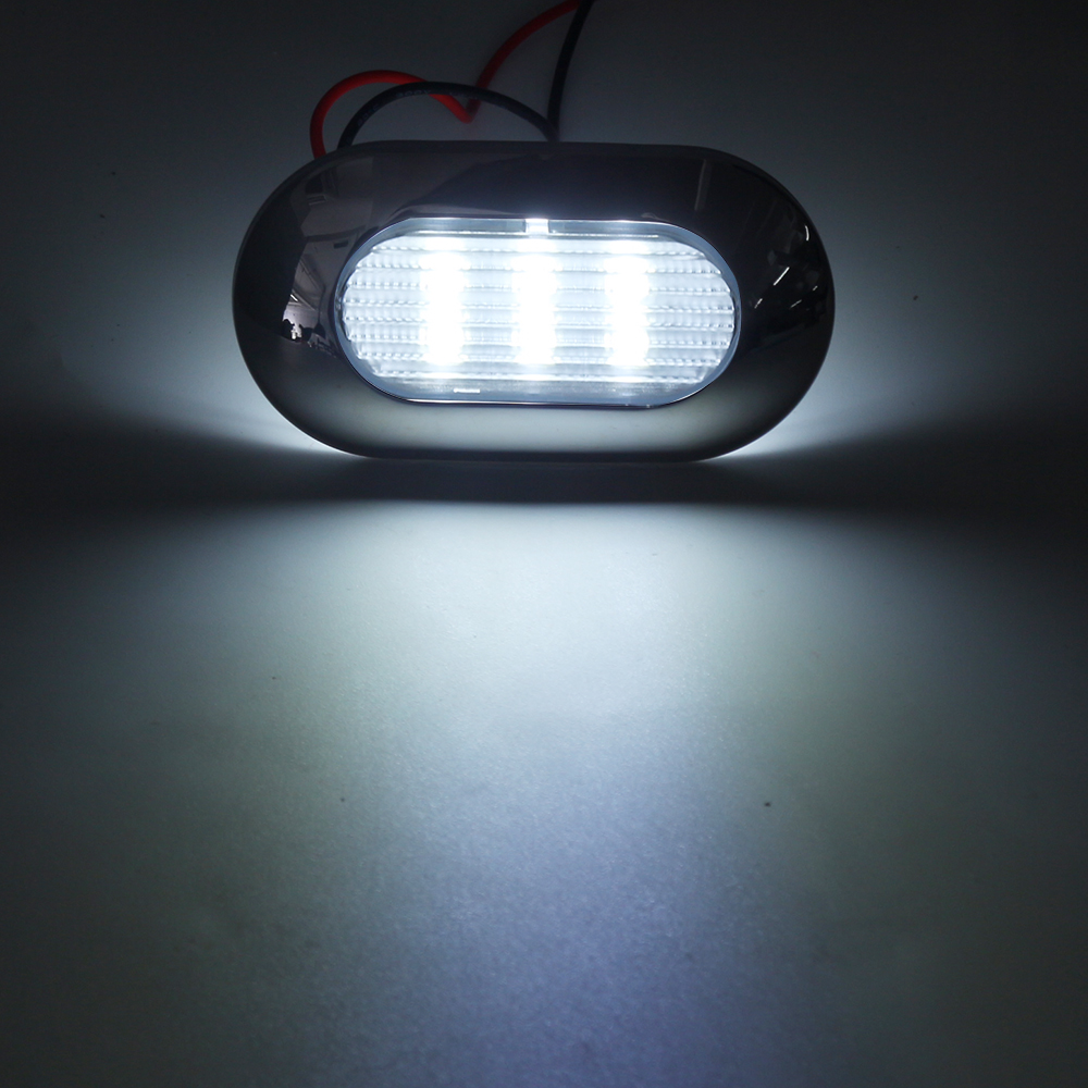 12V-6-LED-83LM-White-Boat-Light-Yacht-Marine-Walkway-Lamp-1551434