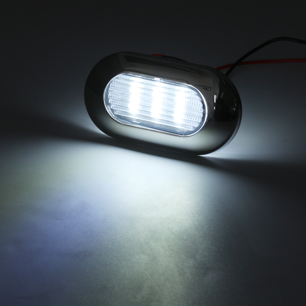 12V-6-LED-83LM-White-Boat-Light-Yacht-Marine-Walkway-Lamp-1551434