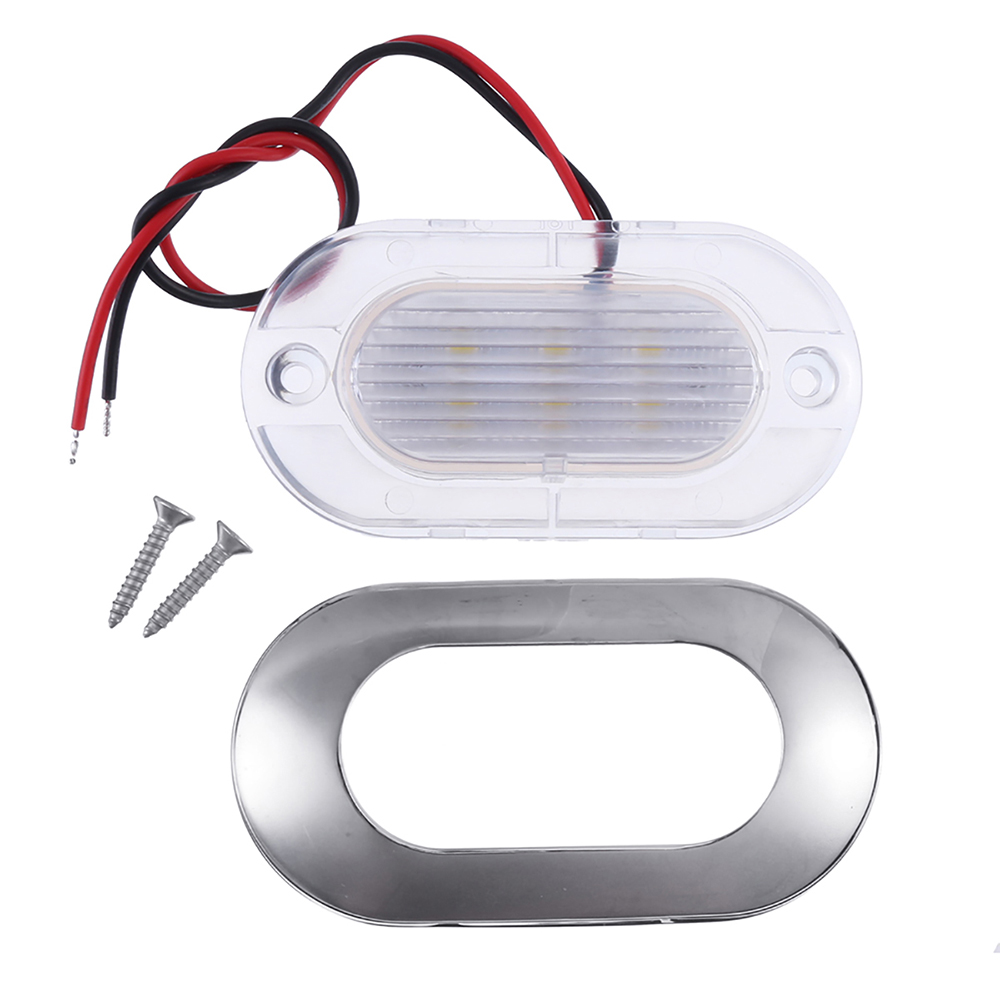12V-6-LED-83LM-White-Boat-Light-Yacht-Marine-Walkway-Lamp-1551434