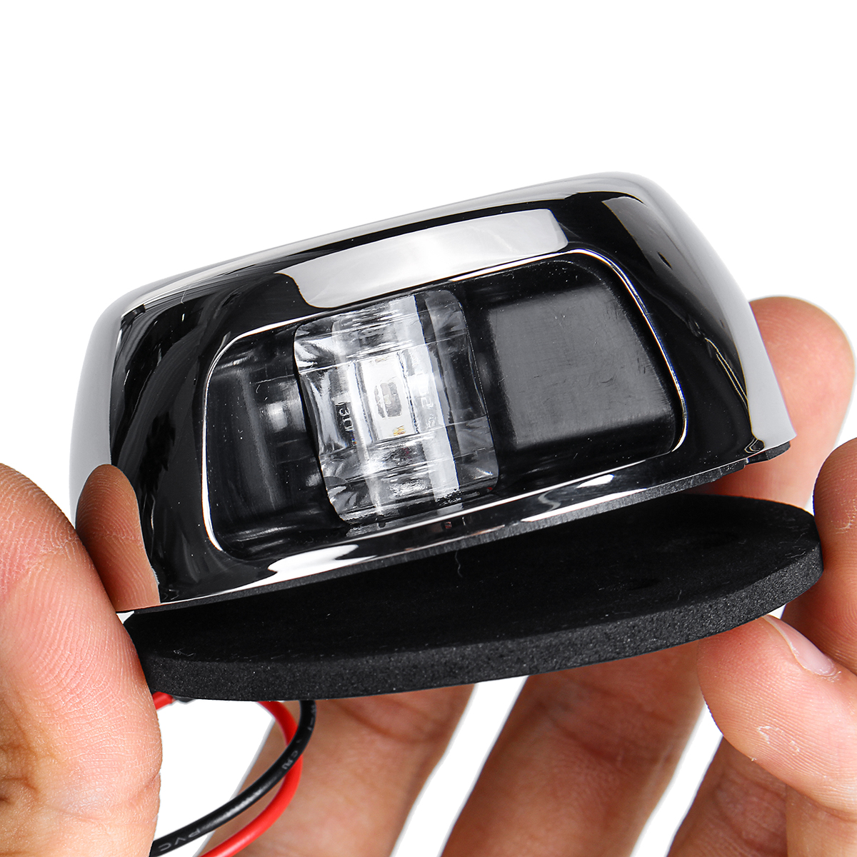 12V-6-LED-Navigation-Green-Red-Lights-Marine-Bow-Boat-Yacht-Stainless-Steel-IP66-1568269