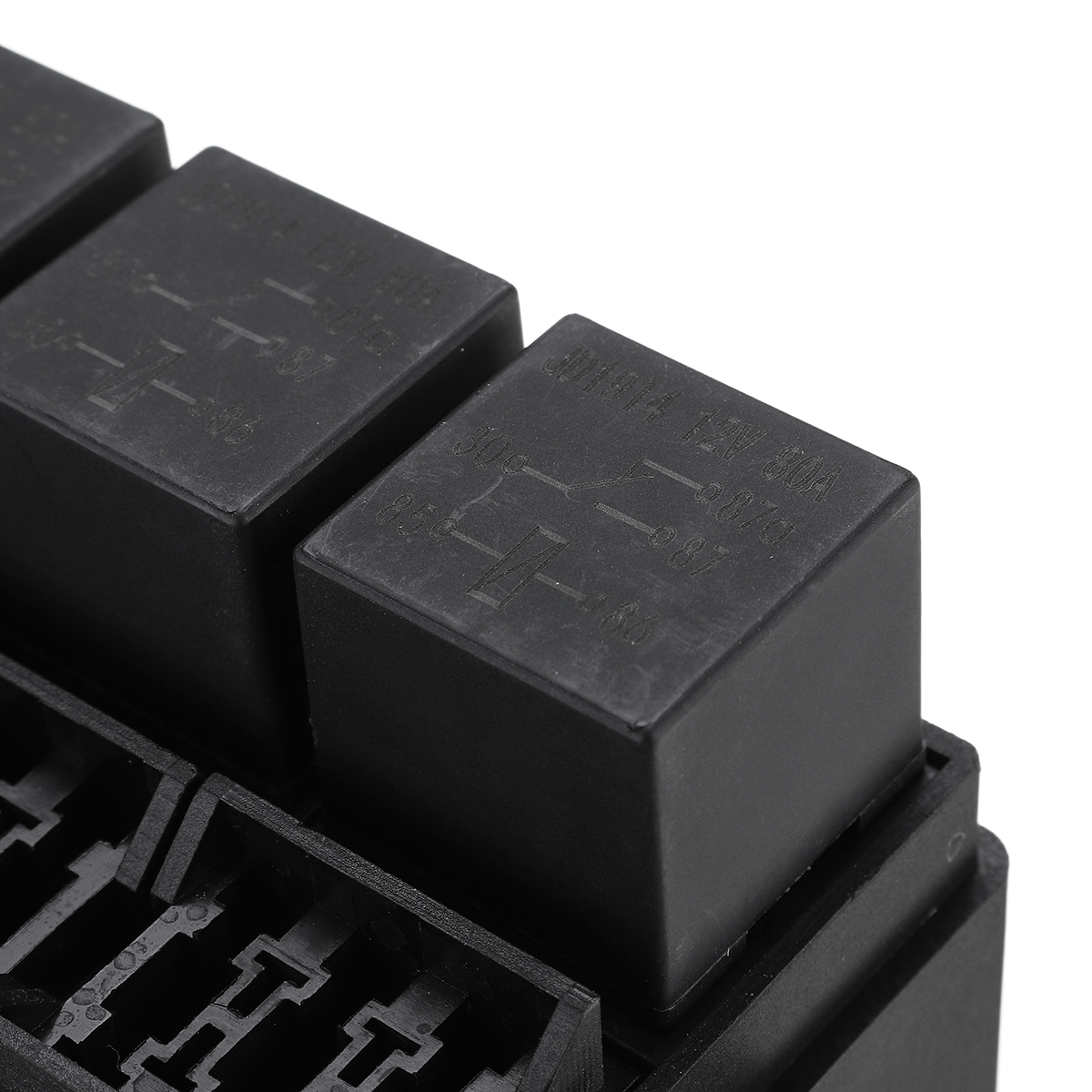 12V-80A-12-Way-Blade-Fuse-4-Way-Relay-Box-Holder-Assembly-For-Auto-Car-RV-Boat-1649663