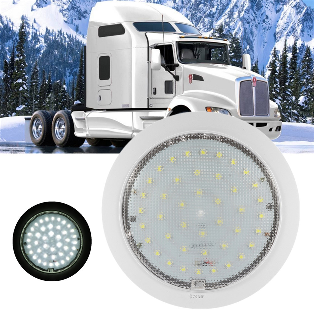 12V-9W-6500K-LED-Ceiling-Light-For-CaravanMotorhomeTrailerBoatLorry-1449963