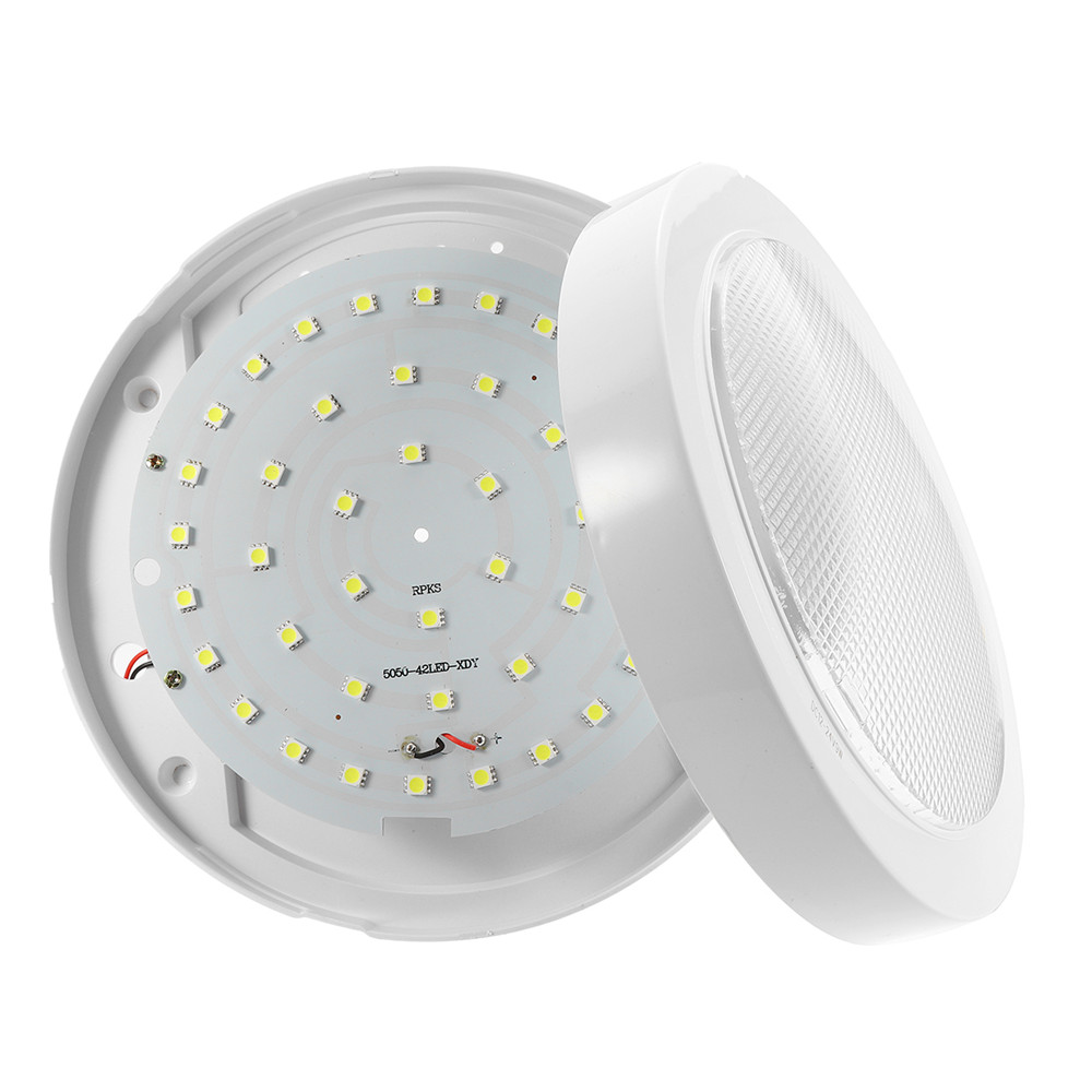 12V-9W-6500K-LED-Ceiling-Light-For-CaravanMotorhomeTrailerBoatLorry-1449963