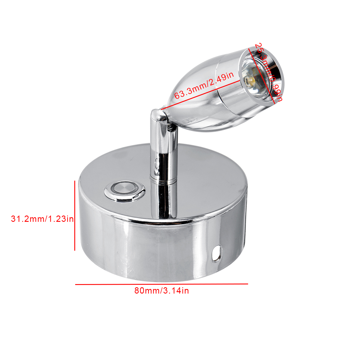 12V-Dimming-LED-Reading-Spot-Light-RV-Boat-Caravan-Motorhome-Bedside-Wall-Lamp-1556632