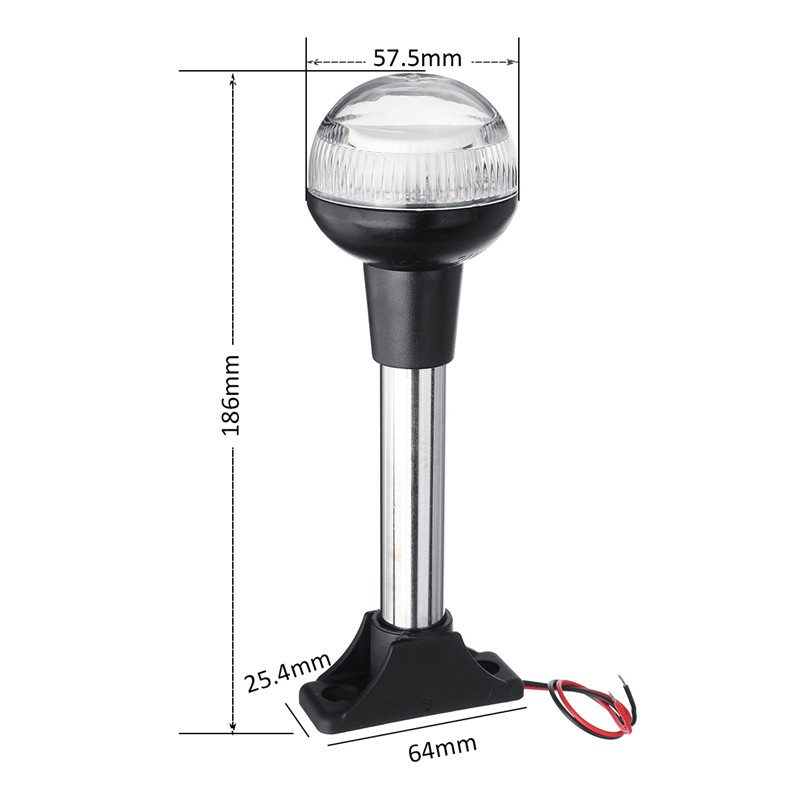 12V-IP65-Waterproof-Marine-Boat-Pontoon-LED-Navigation-Lights-Stern-Anchor-Pole-Lamp-1566636