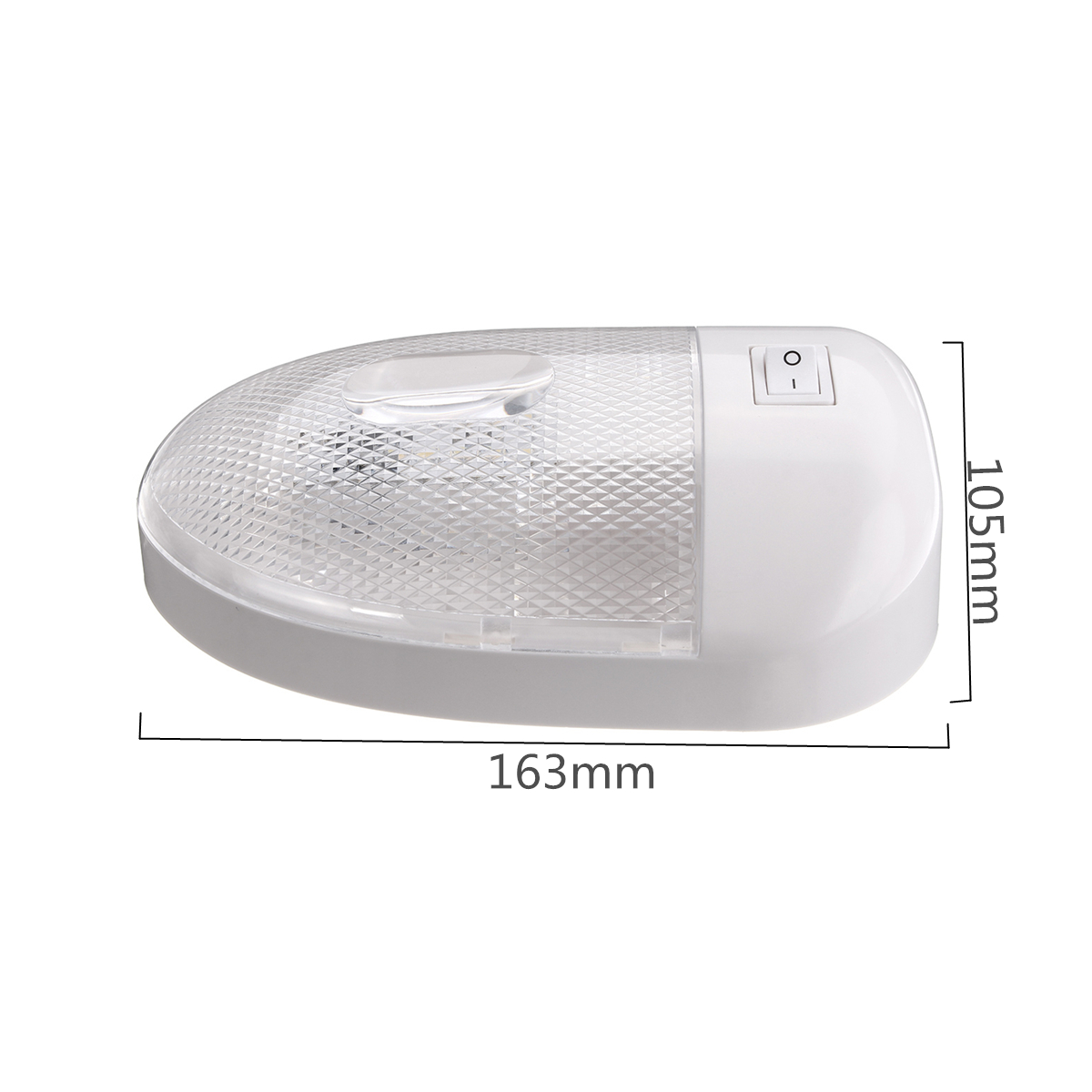 12V-LED-Interior-Ceiling-Dome-Light-For-Caravan-Boat-Camper-Trailer-Car-RV-1440833