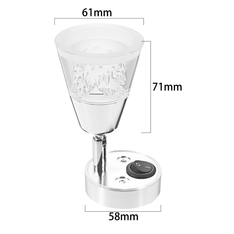 12V-LED-Reading-Light-RV-Trailer-Boat-Wall-Mount-Bedside-Book-Lamp-1455671