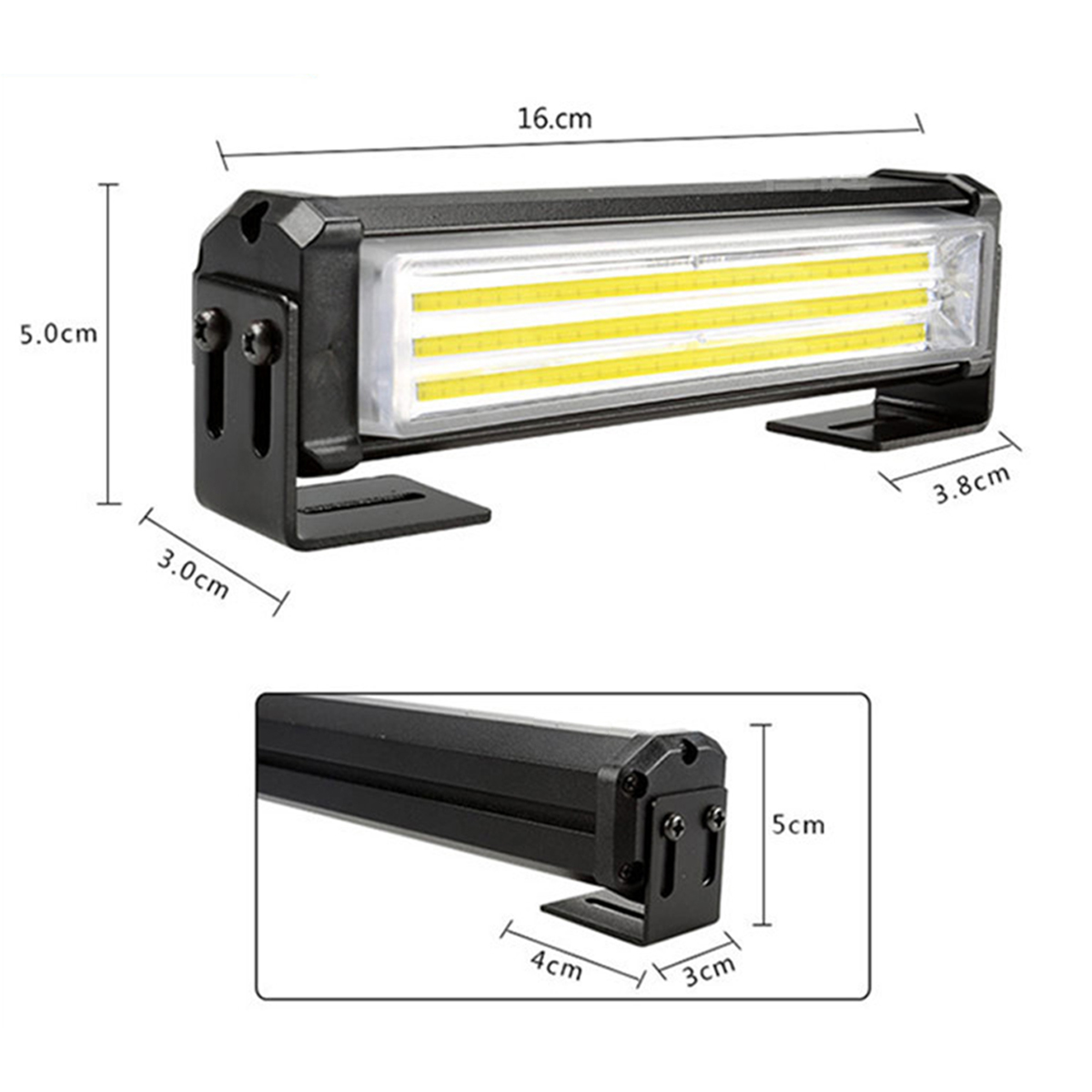 12V-LED-Strobe-Flash-Warning-Light-Remote-Contro-Emergency-RedYewllow-Fog-Lamp-1750225