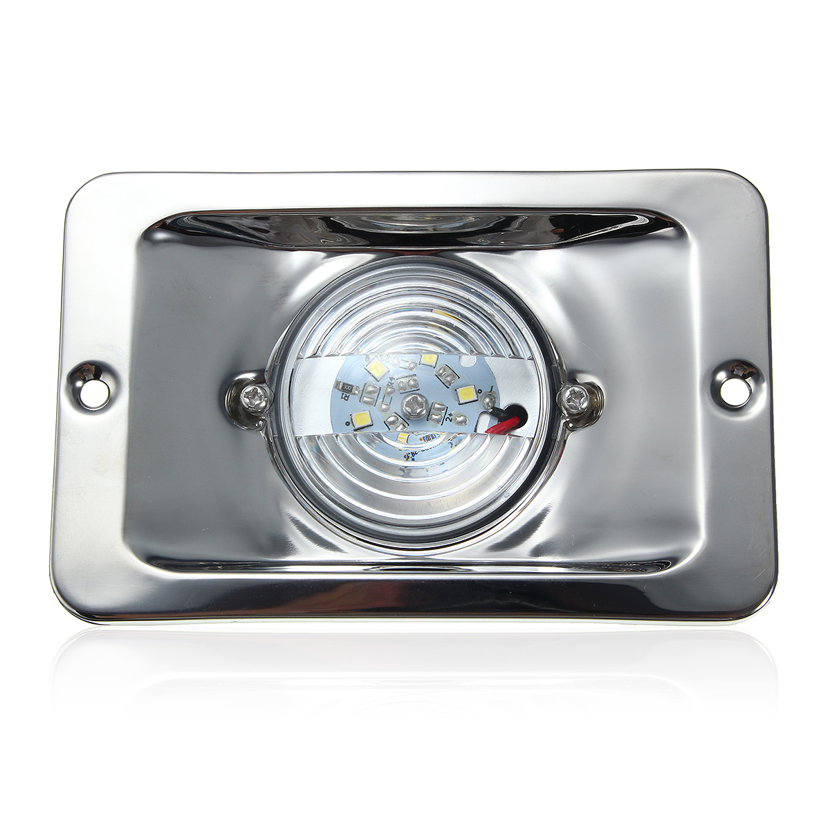 12V-LED-Waterproof-Anchor-Stern-Light-Embedded-Marine-Boat-White-Stainless-Steel-1452237