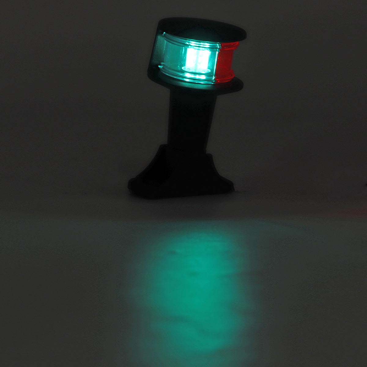 12V-Marine-Boat-Yacht-Lights-Pontoon-LED-Navigation-Stern-Anchor-Pole-Light-Red--Green-1591661