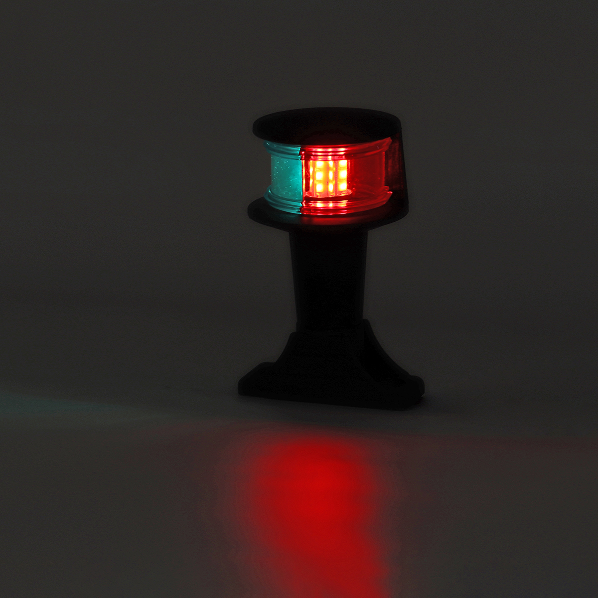 12V-Marine-Boat-Yacht-Lights-Pontoon-LED-Navigation-Stern-Anchor-Pole-Light-Red--Green-1591661