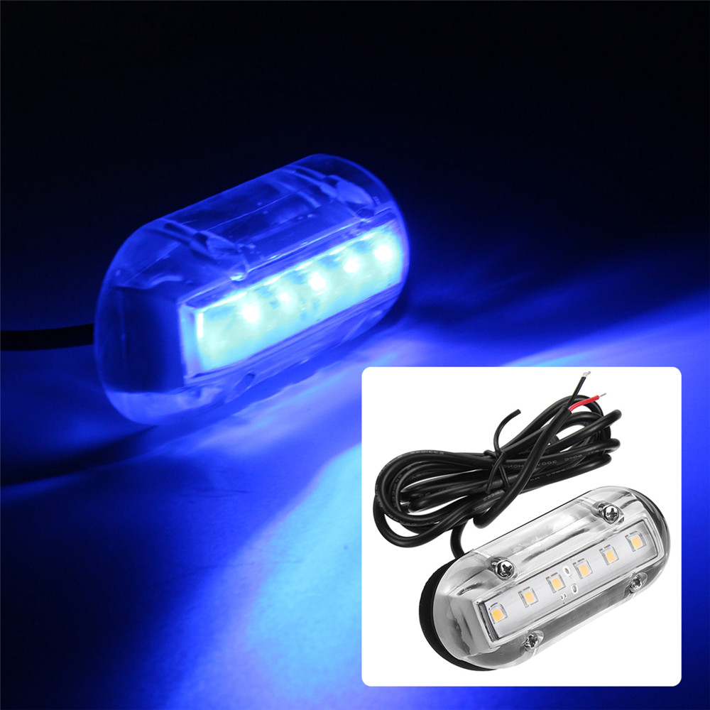 12V-Marine-Yacht-Boat-High-Intensity-Waterproof-LED-Underwater-Light-Blue-1310814