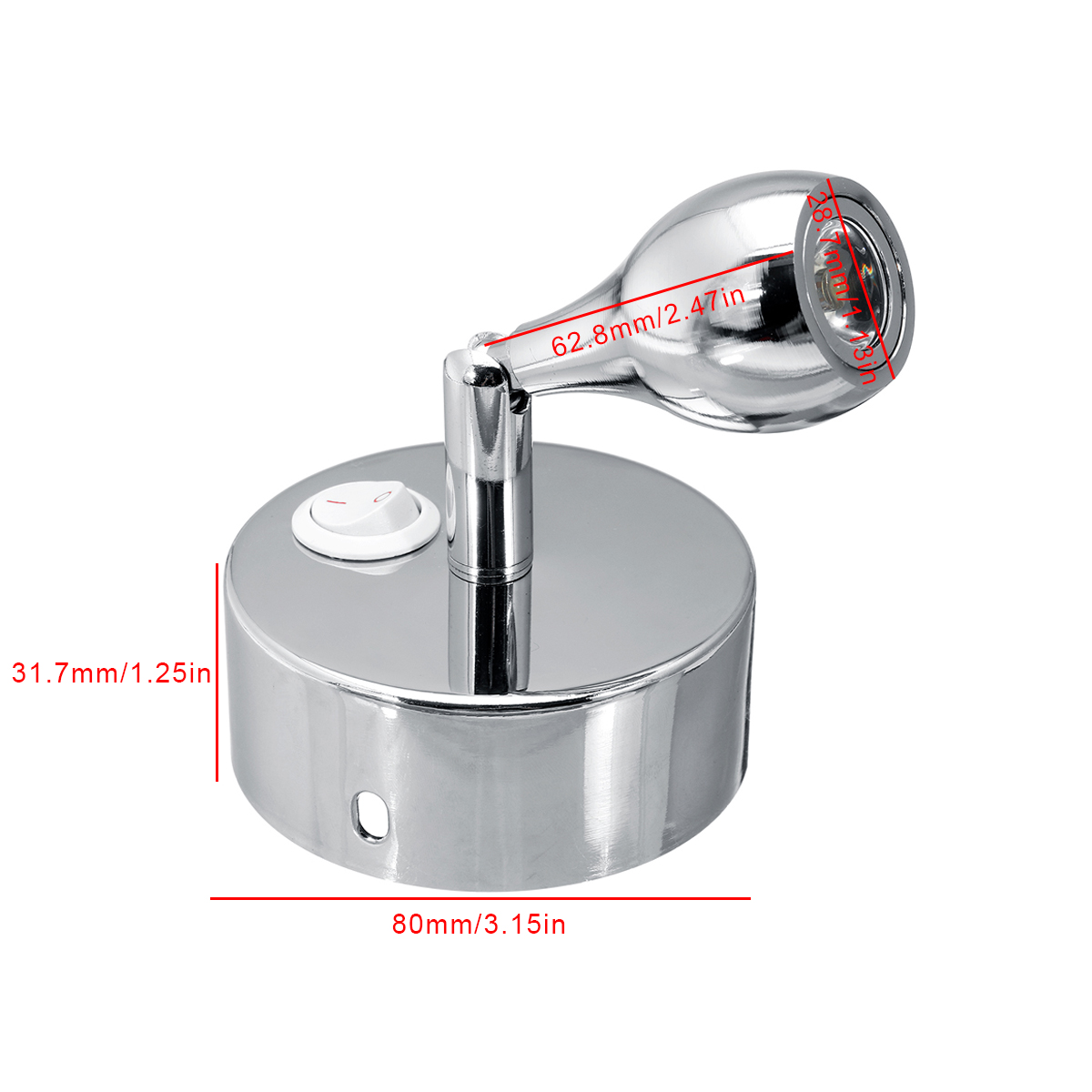 12V-Reading-Light-Interior-LED-Marine-RV-Fixture-Boat-Camper-Spotlight-Wall-Lamp-1637212