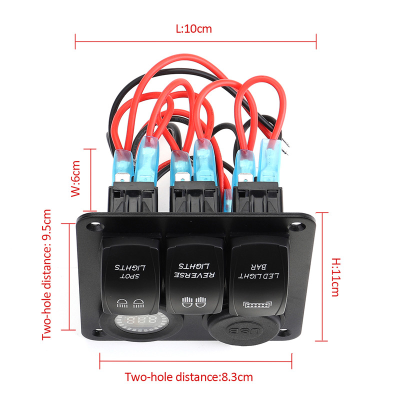 12V24V-3-Gang-Rocker-Switch-LED-Panel-Circuit-Breaker-Blue-For-Car-Boat-Marine-1603654