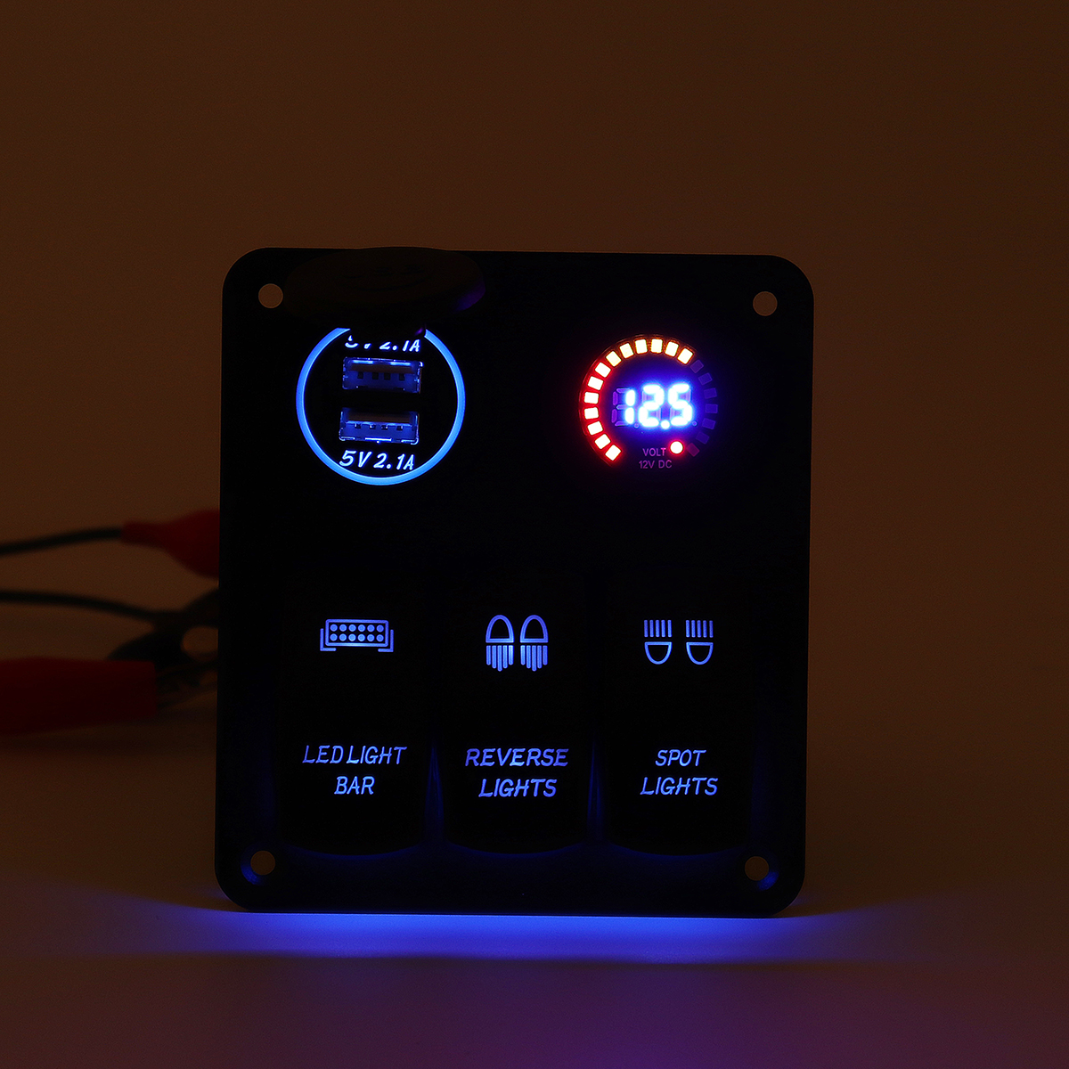 12V24V-3-Gang-Rocker-Switch-LED-Panel-Circuit-Breaker-Blue-For-Car-Boat-Marine-1603654