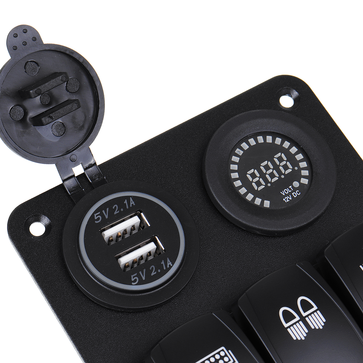 12V24V-3-Gang-Rocker-Switch-LED-Panel-Circuit-Breaker-Blue-For-Car-Boat-Marine-1603654