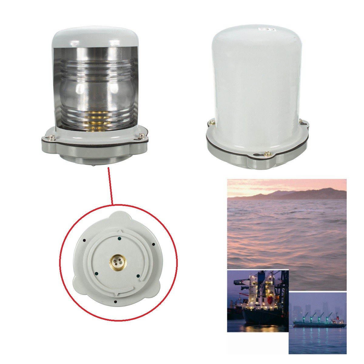 12V24V-Marine-White-Starboard-Navigation-Port-Lights-Boat-Yacht-Vessel-1492086