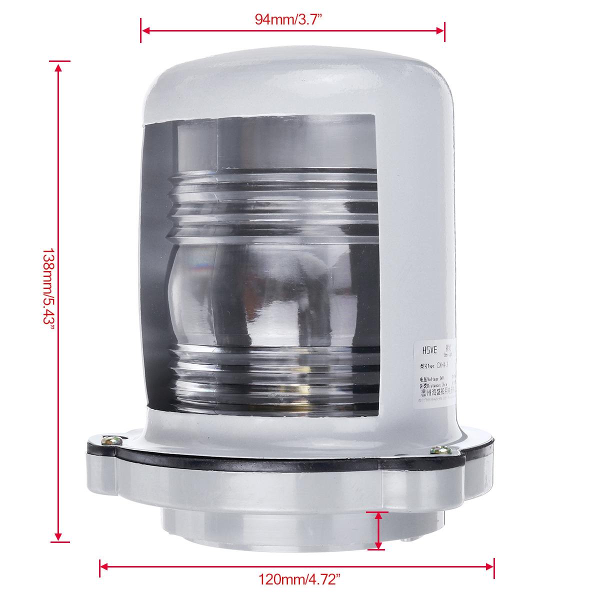 12V24V-Marine-White-Starboard-Navigation-Port-Lights-Boat-Yacht-Vessel-CXH4-3-1551515