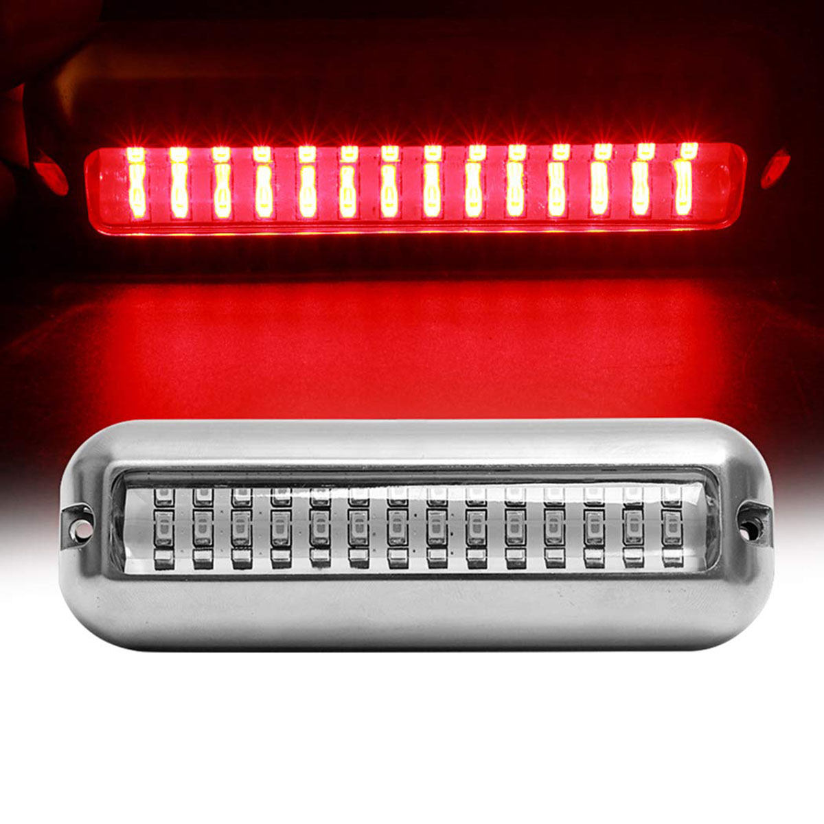 27LED42LED-Underwater-Pontoon-Marine-Boat-Transom-Lights-Waterproof-316-Stainless-Steel-1569295