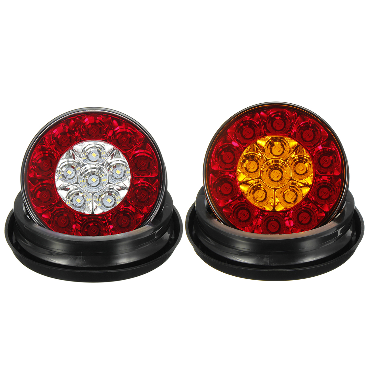 2Pcs-12V-24V-Round-Tail-Lights-16-LED-Caravan-For-Boat-Truck-Trailer-Lorry-Brake-Stop-1608964