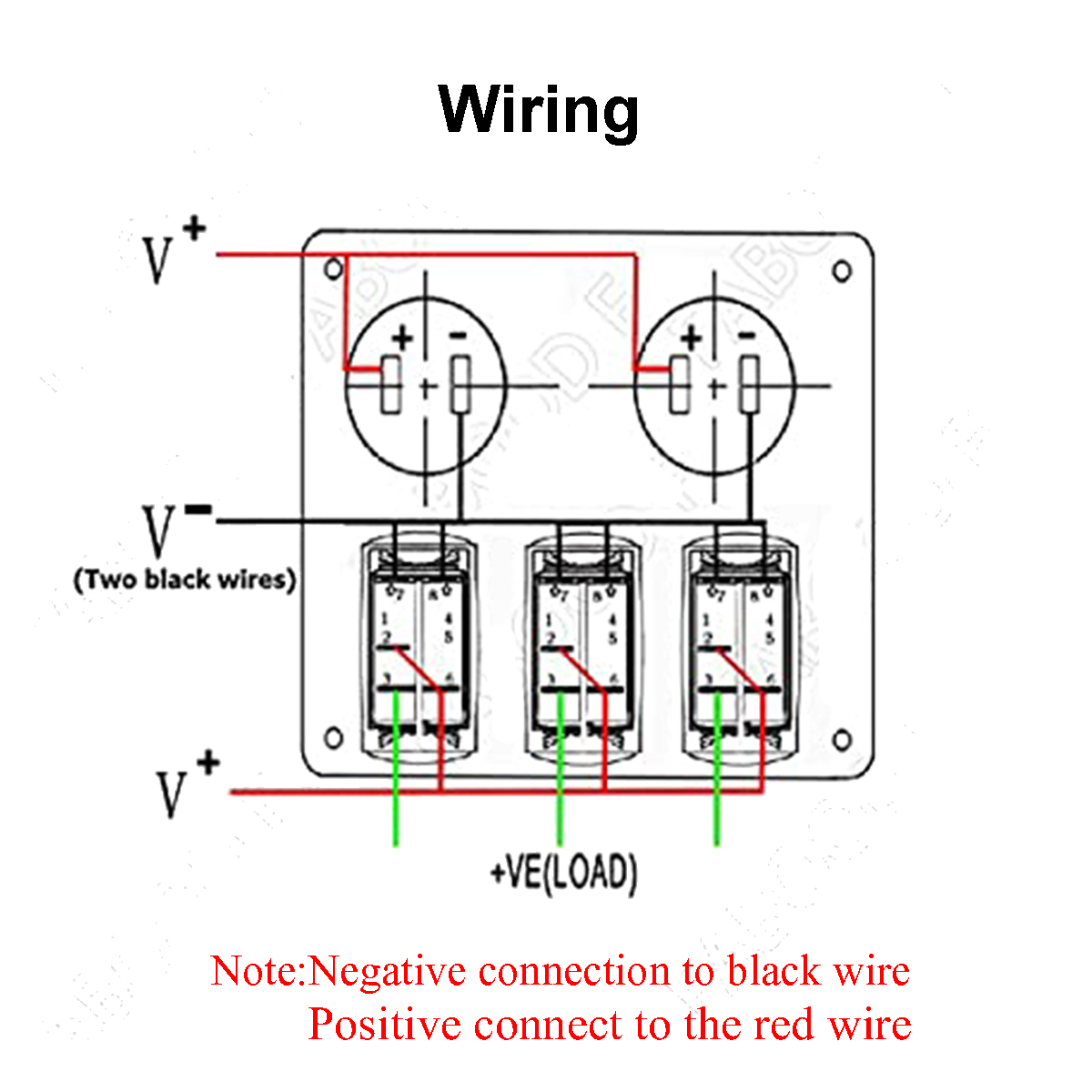 3-Gang-12V-24V-LED-Switch-Panel-Water-Resistant-Toggle-Switches-Panel-With-Fuses-For-Maine-Boat-Auto-1719389